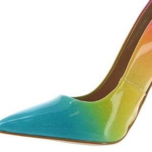 zaney rainbow pumps
